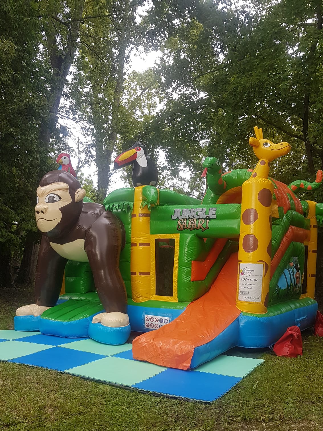 Structure gonflable intro